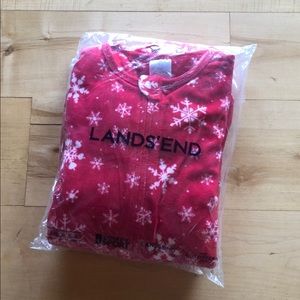 Lands end feety pj’s